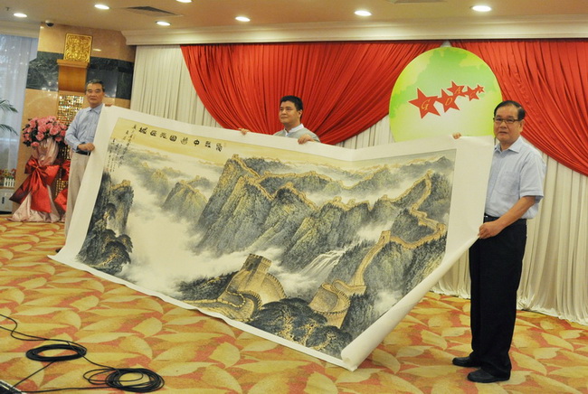 汪庆誉参加广州军区85周年活动