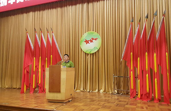 在广东省爱国拥军促进会2017年会员大会上的发言